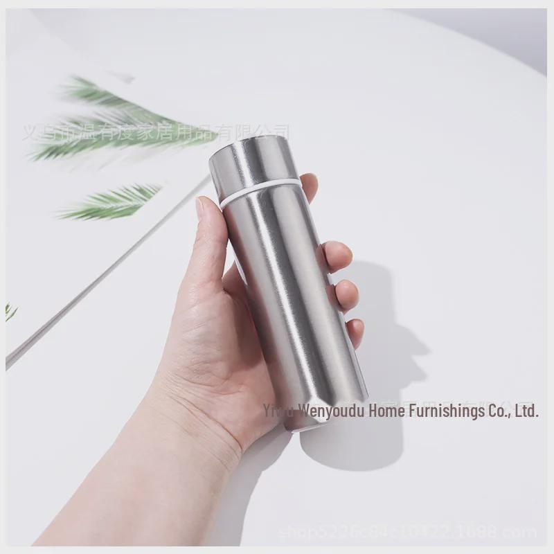 Mini Vaso Termo Delgado de 100 ml para Mujeres - Ultracompacto, Portátil, Diseño Simple