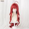 Parrucca Cosplay Anime Nakano Itsuki Rossa Lunga 80cm per Costumi da Donna Parrucche Cosplay Anime Capelli Sintetici Resistenti al Calore + Cuffia per Parrucca