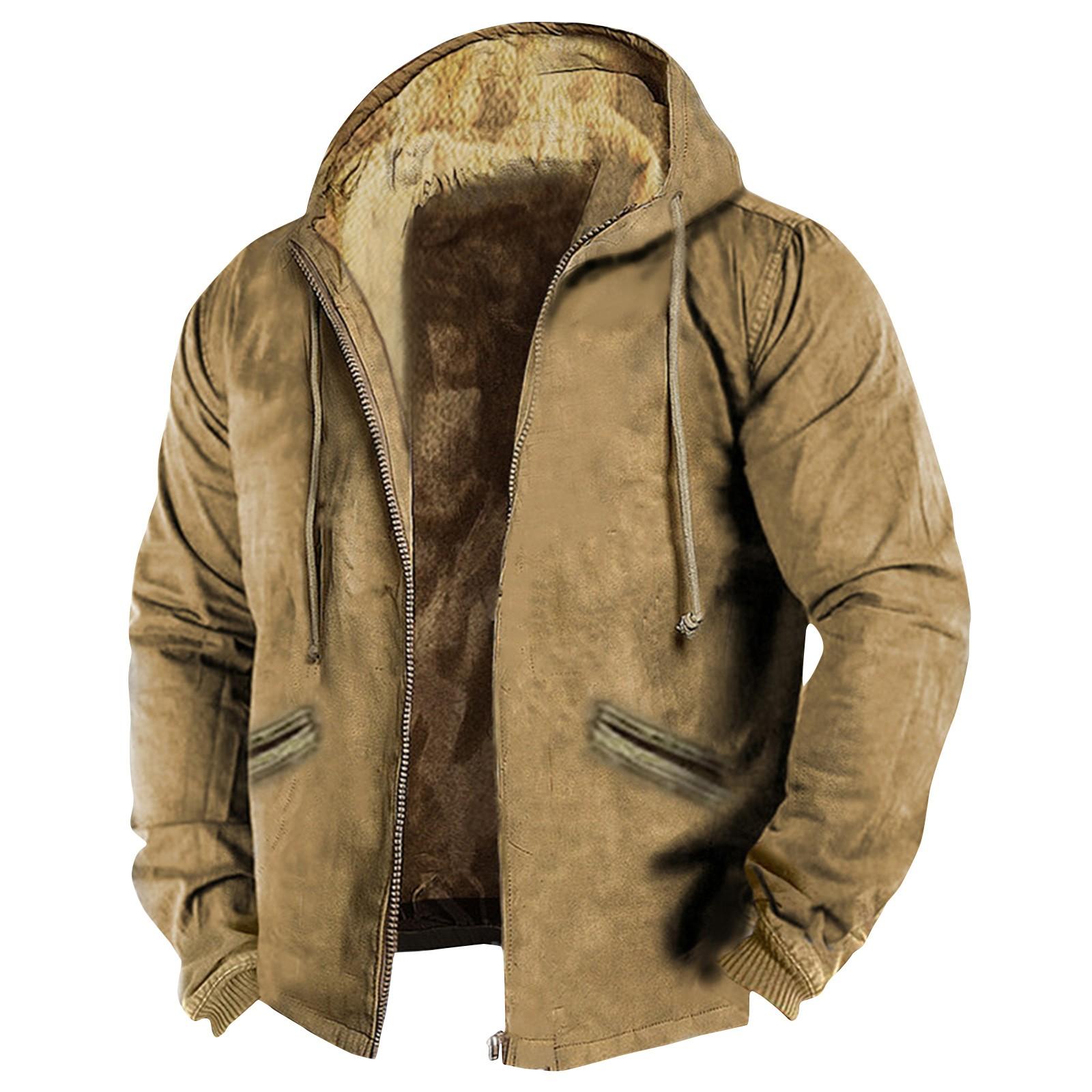 

Men s Solid Color Jacket Men s Spring And Autumn Casual Trend Zipper Hooded Jacket XXXL армія зелений колір