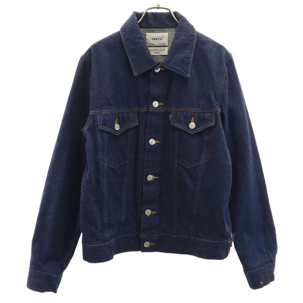 

YAECA made in Japan Denim Jacket M Indigo Trucker denim jacket 18-13WW Men s Used
