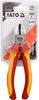 Side cutting pliers, vde 180 mm / YT-21159 / YATO