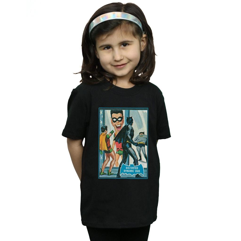 DC Comics Girls Batman TV Series Dynamic Duo Cotton T-Shirt