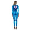 Fashion Metroid Samus Aran Game Hero Cosplay Costume Female Samus Spandex Zentai Catsuit Samus Zero Costume Bodysuit Power Suit