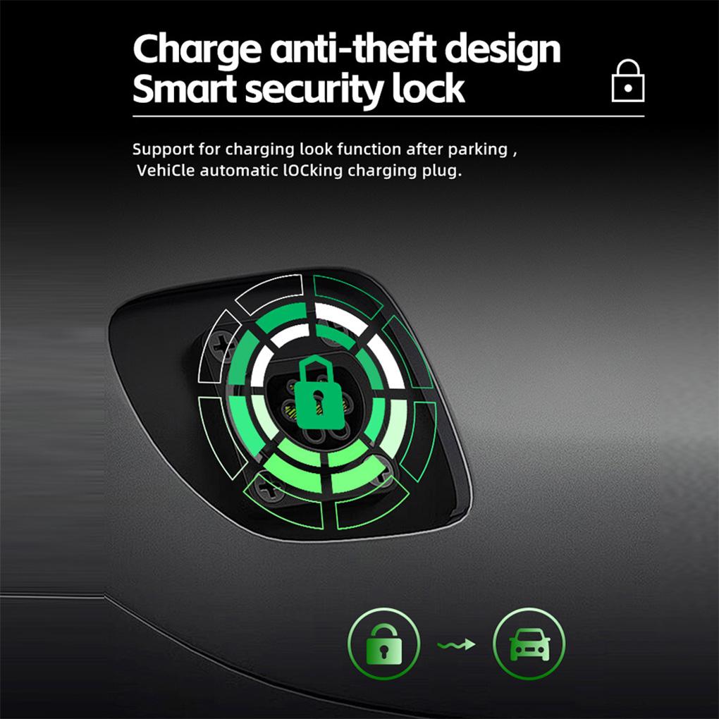 5M 13A EV Charging Cable Ev Charger 3 Pin Type 2 Electric Vehicle Car Fast Charger Plug UK