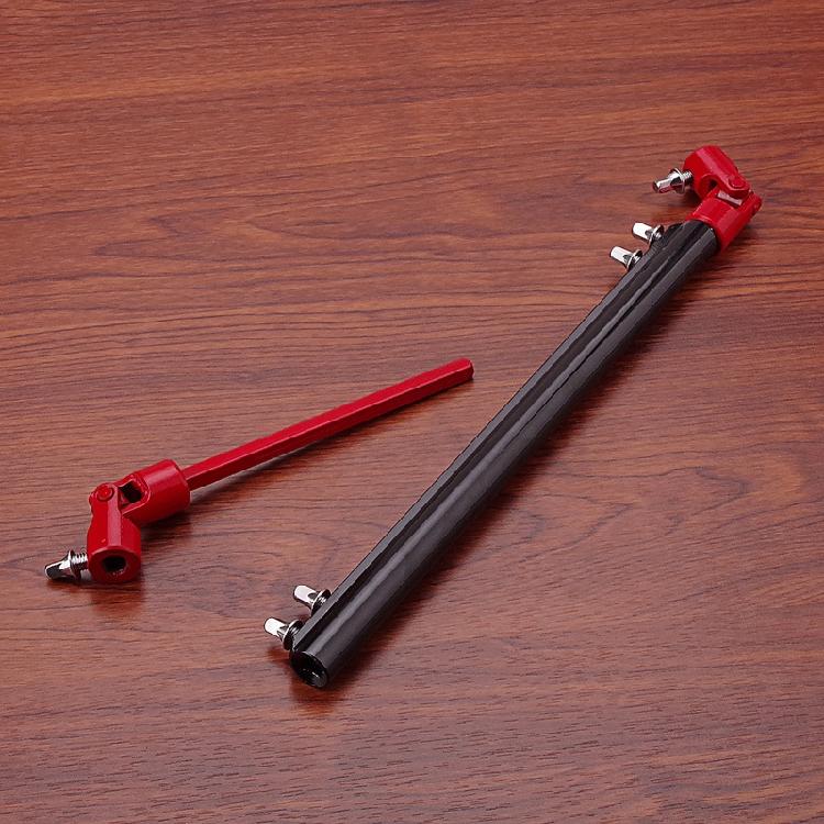 Pedale Grancassa Albero di Trasmissione Asta Collegamento Pedale Doppio Batteria Kit Batteria Sostituzione