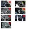 ABS Ceramic Multi-Media Knob Cover Trim for BMW 3 Series E90 2009-2011