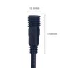 30cm 2Pin core DC Male and Female cable Connector 5.5 x 2.1mm IP68 Waterproof 18AWG 7A Plug Power supply aextend adapter Wires