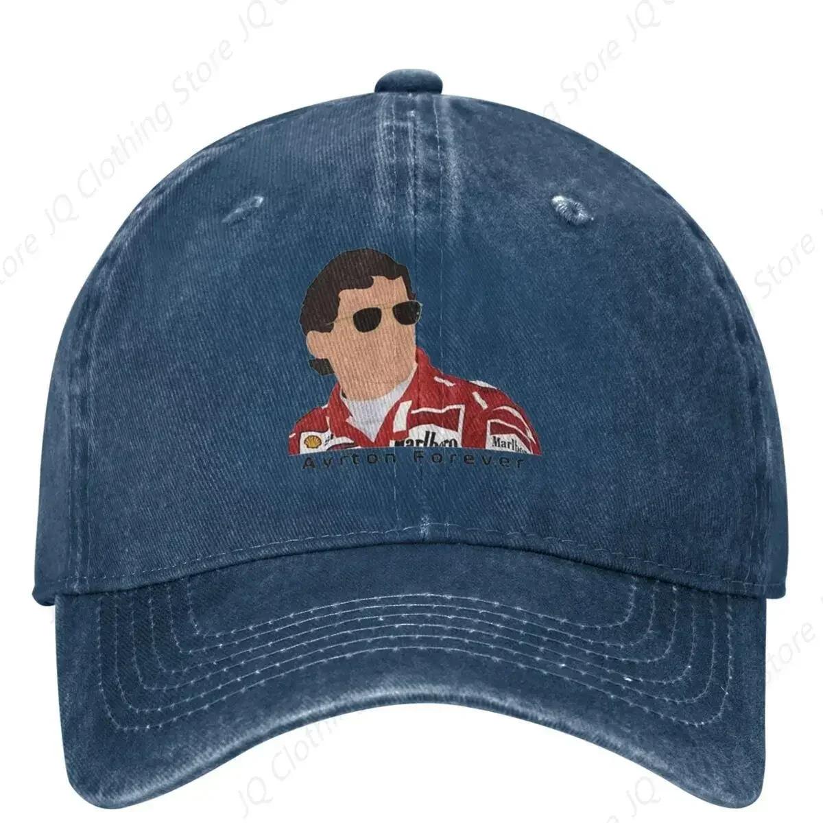

Ayrton Senna Baseball Cap Ayrton Forever Vintage Women Men Hip Hop Dad Hats Sun protection Kpop Rock Snapback Cap Gift Adjustable