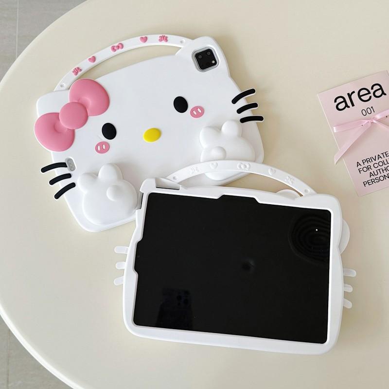 KT Cat Stand Silicone Tablet Case IPad Air Matepad SE 11 Shockproof Cover