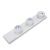 Under Cabinet Power Strip with USB Port 40cm Electrical Stainless Steel Aluminum Alloy Power Strip Track System for