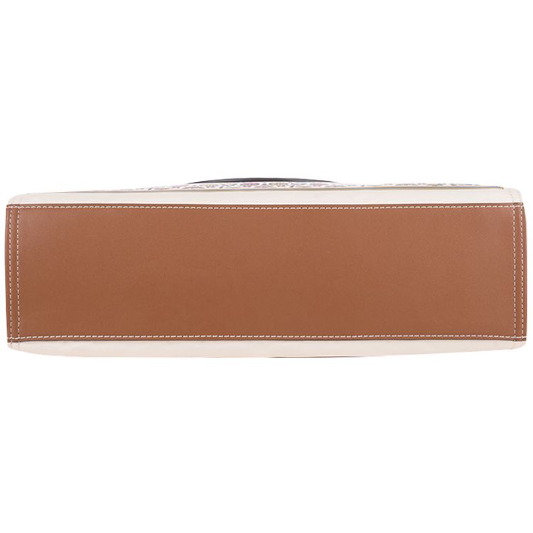 Tory Burch Ella Daisy Print Double T Logo Large Capacity Nylon Tote Bag Women tote floral 140094-960