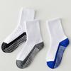 5 par Halkfria Greppstrumpor för Barn Anti-Halkstrumpor Student Sportstrumpor med Grepp för Pojkar Flickor
