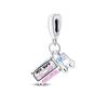 S925 Sterling Silver DIY Bracelet Charms - Trendy and Classic, Independent Design, Pandora Style