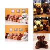 Adorable 20cm Teddy Bear Doll Plush Toy Pillow For Baby Birthday Christmas Gift