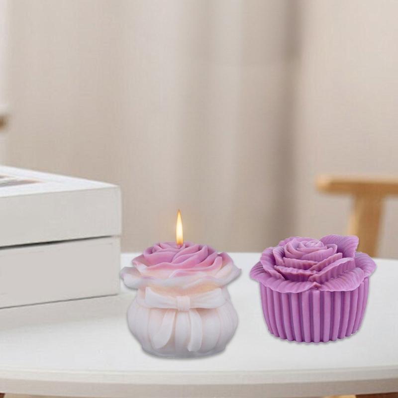 Silicone Molds Flowers Candle Molds Epoxy Resin Molds Craft Molds Handmade Castings Molds Plasters Molds