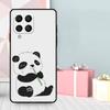 Cartoon Panda Case For Samsung Galaxy M35 M56 M12 M06 M32 M52 M55 M15 M11 M13 M14 M16 M36 M31 M53 M34 M54