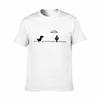 Men's Summer 100% Cotton Fashionable Casual Loose Coconut Tree Pattern Printed Sports Round Neck Short Sleeved T-shirt Top