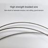 10Pcs Fishing Rigs with Swivels Snaps Beads Fishing Leader Tackle Rigs, Fishing Wire Stainless Steel Wire Traces Leader
