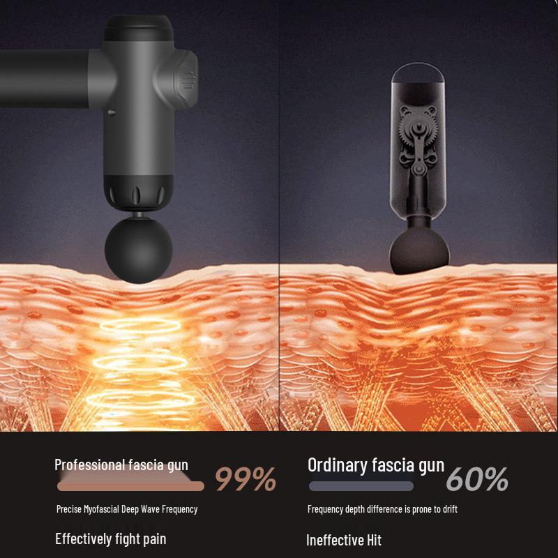 Rechargeable Electric Muscle Massager Gun for Sports Relaxation