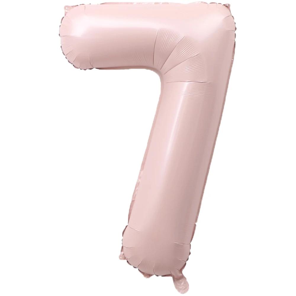 1Pc Large 40inch Number 1-9 Foil Balloons for Kid Boys Girls Crown Happy Birthday Balloon Baby Shower Decor Supplies