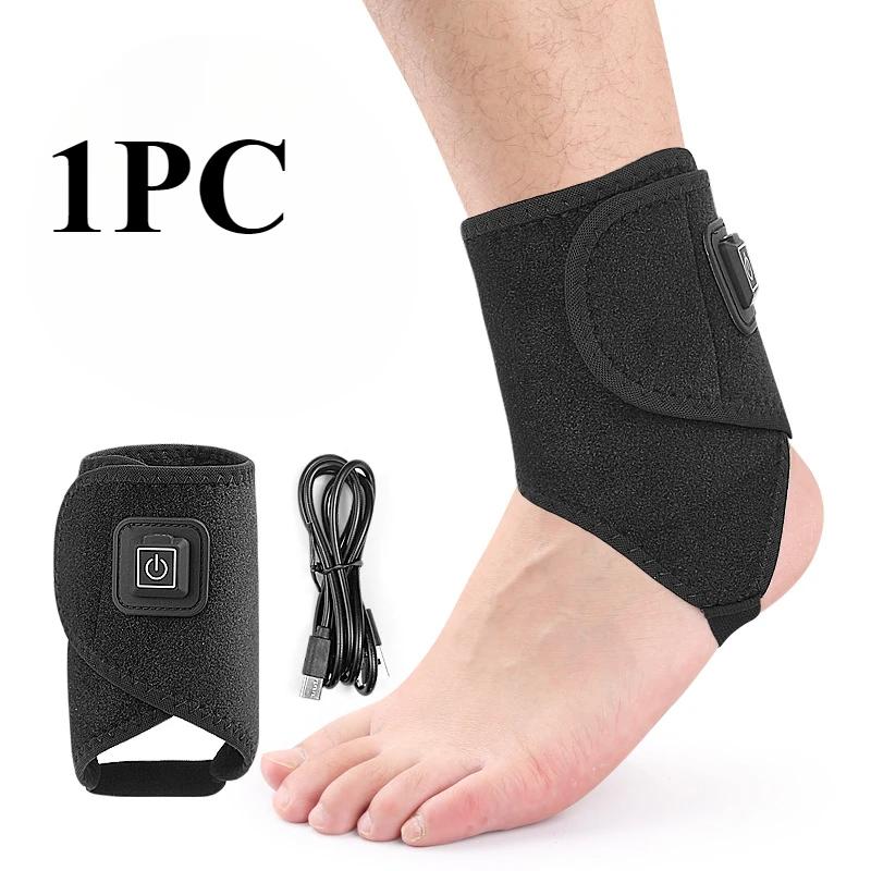 1pc Electric Heating Waist Support Bracket Waist Heating Pad USB Charging Magnetic Back Massage Belt