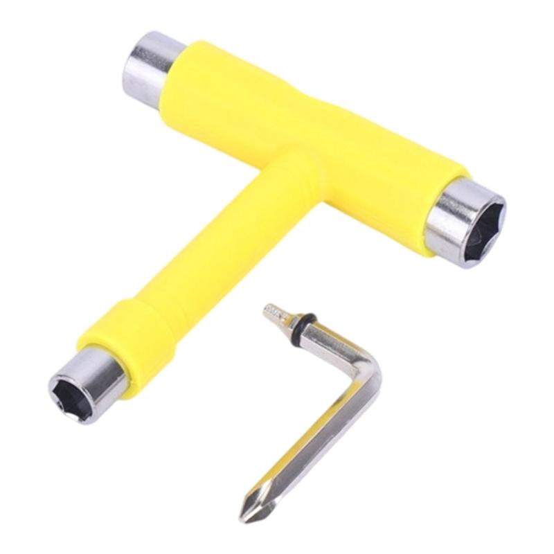 Skateboards Wheel Skate T Tool Electric Scooter Snowboard Wrench Adjusting Tool Long Board Wheel Skate Wrench Tool