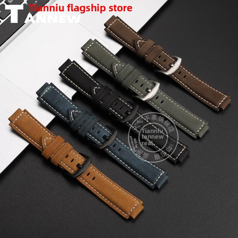 Matte Rindsleder Uhrenarmband für Casio Dw-9052 Dw-9050 9051 Dw-9000 DW5600 Elektronische Retro Herren Uhrenarmband Armbandband Zubehör