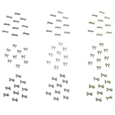 10pcs Alloy Butterfly Nail Adornments for Sophisticated Styles Fashion Nail Art