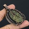 Bloodstone 999 Copper Wire Wrapped Pendant Handmade Gemstone Jewelry, Gifts For Wife Brand New Pendant