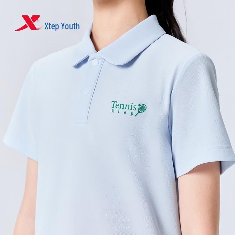 Xtep Youth Vitality Short-Sleeve Polo Shirt