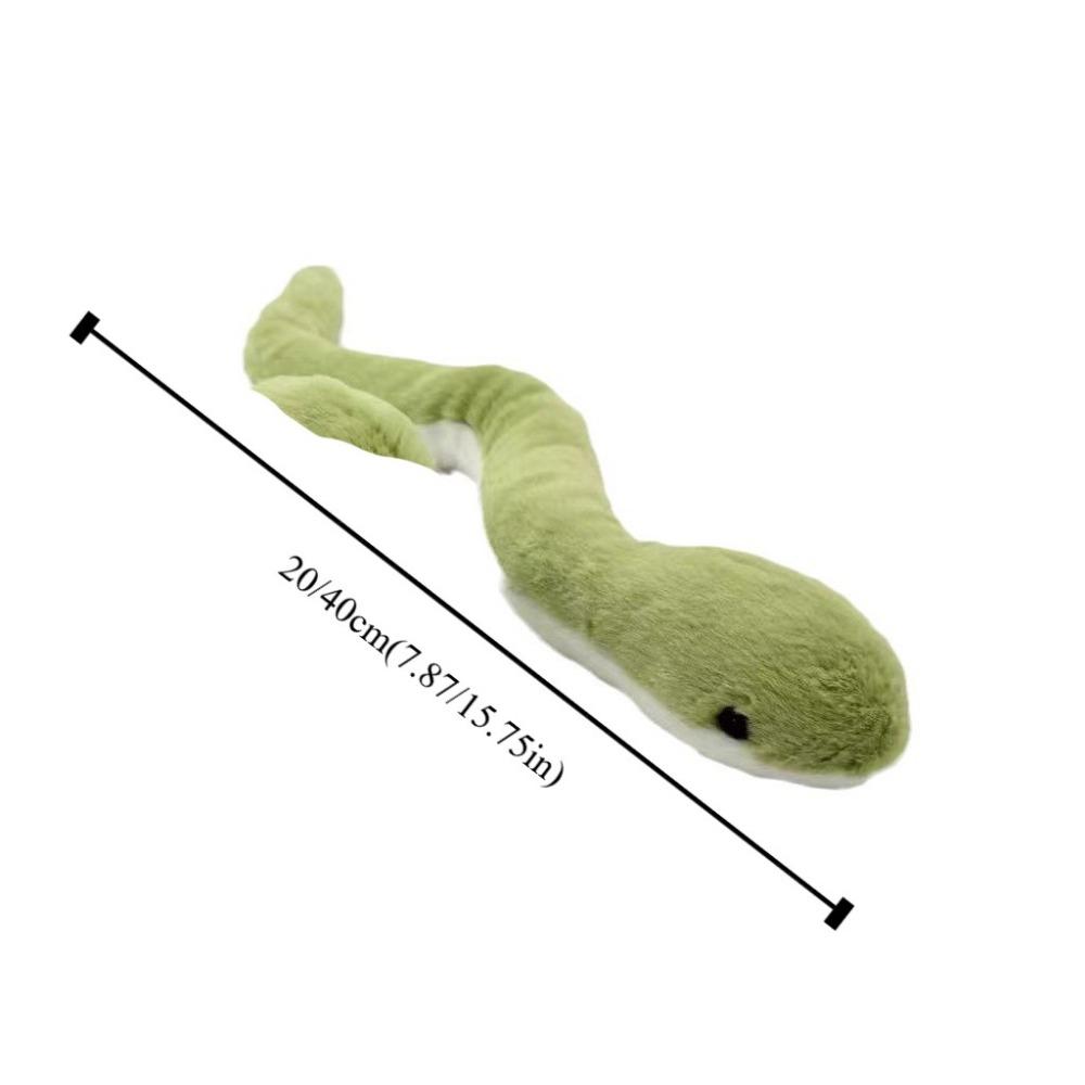 Year of The Snake Plush Toy Wrap Around Arm Little Snake Stuffed Plush Doll Comfort Kawaii Green Snake Animal Doll Children Gift