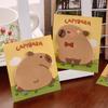 Cartoon Alien Capybara Sticky Notes - Adhesive Memo Markers for Students