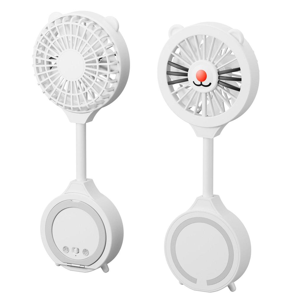 2026 Compact Foldable Handheld Fill Light Fan - Portable Outdoor Mini Fan Gift for Students