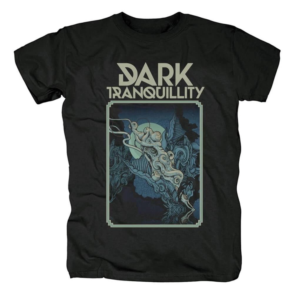 T-shirt a maniche corte SN873 ispirata alla band Dark Tranquillity, taglie dalla S alla 5XL