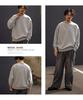 [IMPROVES] SIDE23-088 Plain Fleece Sweatshirt