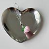 Fruit themed Mobile Attachment Beautiful Peach/Cherries Charm Lovely Fruit Cellphone Cord  for Fruit Enthusiasts