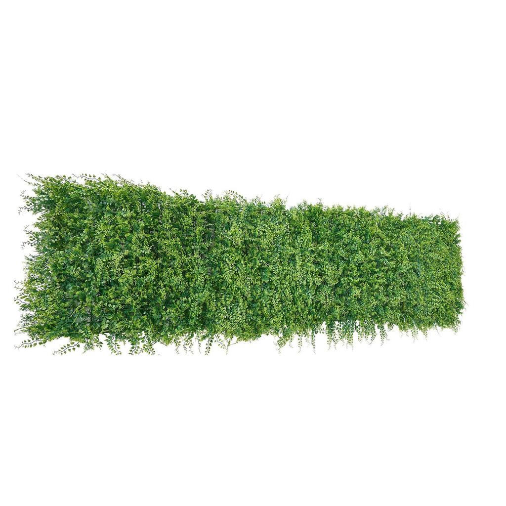 Artificial Plant Wall, 12PCS 50.8 x 50.8 cm Artificial Boxwood Panels, Sun Protection Greenery Backdrop Privacy Hedge Fence, Fake Grass Screen for