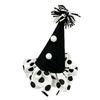 Cheerful Mini Party Clown Hat Headband with Wide Frame for Finishing Party Costumes without a Full-Size Hat Accessory