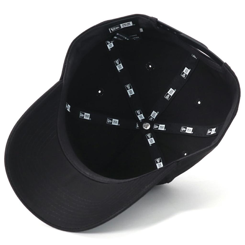 New Era 9FORTY AFrame Cap Plate Metal Exclusive to and Snapback New Deep BB UV Trendy Functional Free Shipping (14550996 N840AF490) Black/Black Plate,