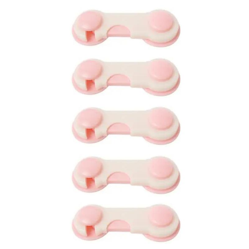 Multi-Purpose Baby Safety Locks, Easy Install Latches for Drawers, Cabinets & Fridge, No Drill Child Proof Locks for Home Furniture Protection