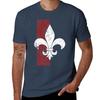 Martyred Fleur De Lis Tshirt Big And Tall Crew Neck Tee