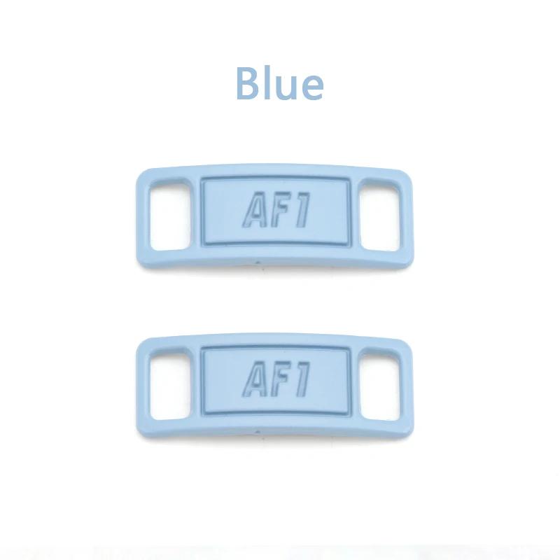 NEW AF1 Diamond Shoe Charms Fashion Laces Buckle Quality Metal Shoelaces Decoration Chapa Air Force Shoes One  Accessories 1Pair