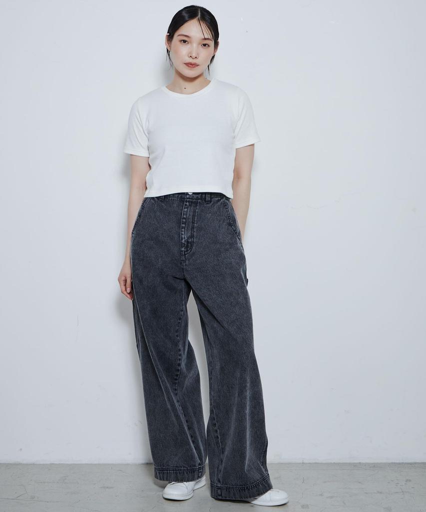 WEGO Loose Painter Size Black Sonata Men's Pants, M,