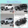 Lexus Lx600 Alloy Model Vehicle Offroad Suv With Sound Light Features For Gift