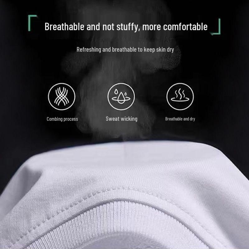 Trendy Kids' Pure Cotton Long Sleeve Cartoon Top – Thin, White, Unisex Base Layer