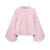 European and American Style, New Women's Clothing, Fashionable, Balloon Sleeve Bomber Jacket 4344169
