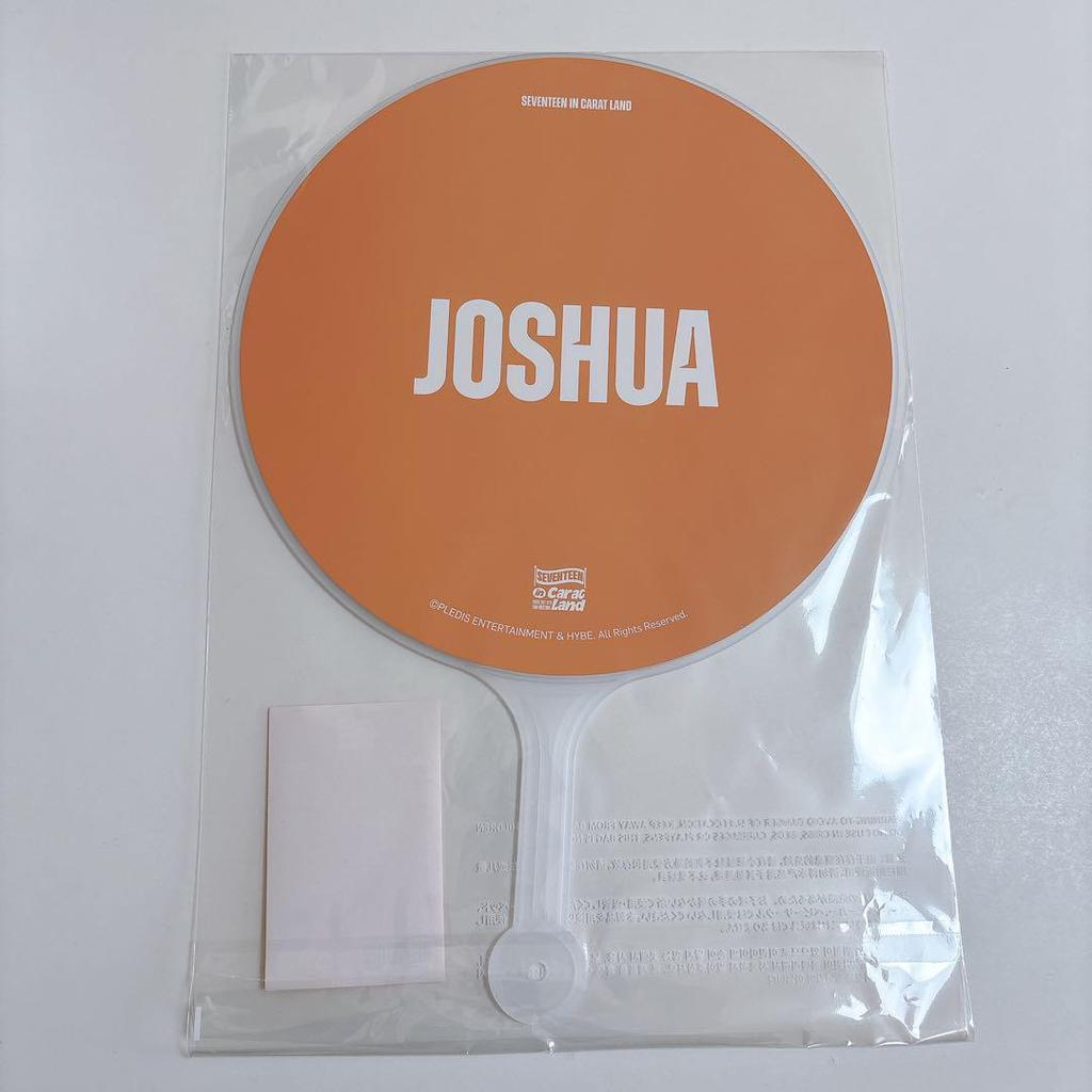 [USED] Joshua SEVENTEEN Fan Picket Seventeen Keren Korea Exclusive