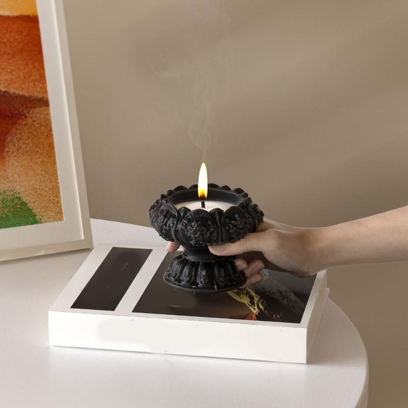 Kerzenbecherform Blumenform Teelichthalterformen Bastelformen Einzigartige Kerzenständerformen Geeignet für handgefertigtes Geschenk