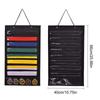 Wall Hanging Medal Storage Bag Felt Display Holder Useful Storage Rack  Household