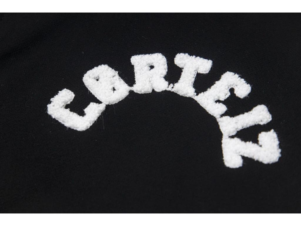 Corteiz Vibe Men's British Hip-Hop Embroidered Zip-Up Hoodie & Jacket Trendy Sports Set